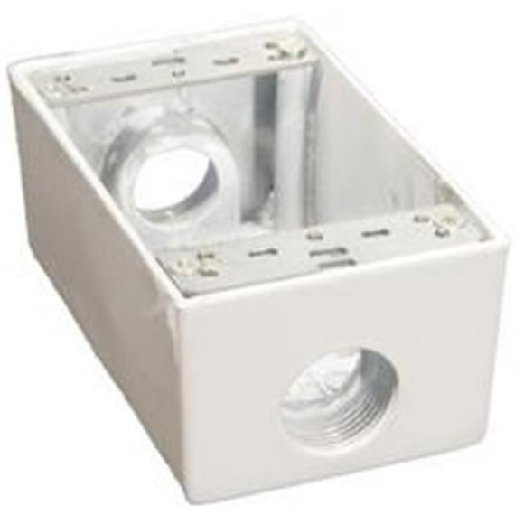 Morris 36050 1-Gang 5-Outlets Weatherproof Box Morris Products Morris 36050 1-Gang 5-Outlets Weatherproof Box Morris Products